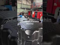 Robustes modulares HDPE-Schwimmdocksystem