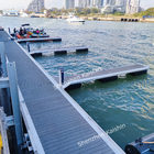 Durability Marine Aluminum Floating Dock WPC Decking Finger Dock