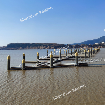 Fireproof Marine Floating Dock WPC Decking Aluminum Floating Pontoon Dock