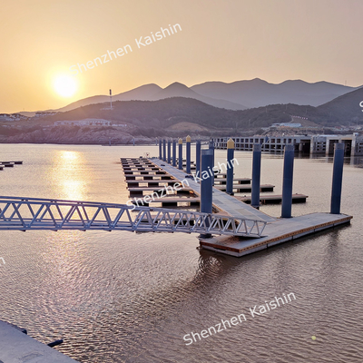 Marina Aluminium Alloy Floating Dock Finger Floating Pontoon Jetty