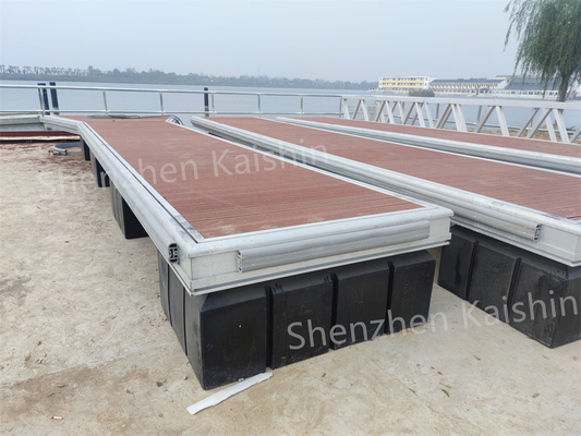 6061 T6 Anodised Aluminum Gangway Ramps Floating Dock Aluminum Gangways