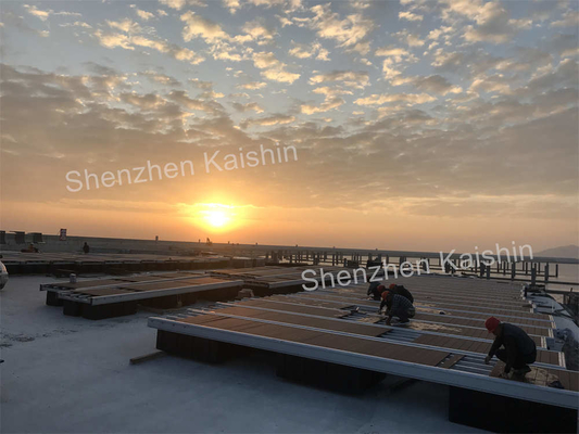 Safe Marine Aluminum Gangways Floating Dock Ramp Floating Platform