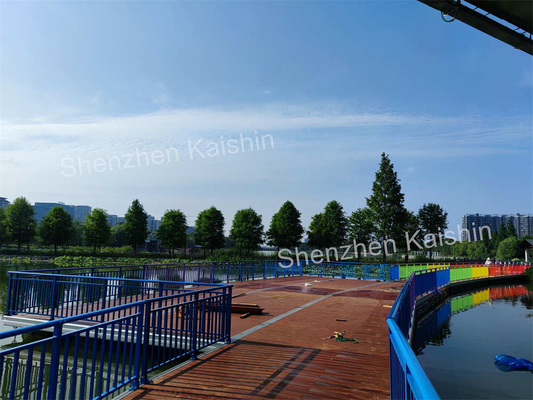 Commercial Floating Dock Aluminum Gangways Rubber Fender Marine Ramps