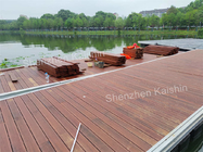 Portable Aluminum Floating Pontoon Dock Commercial Floating Docks Pier For Sale