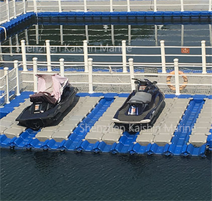 HDPE Floating Cube Modular Floating Dock with Non-slip Textured Surface and 350 Kg Load Capacity for Easy Assembly