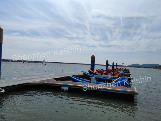 Commercial Floating Dock Aluminum Gangways Rubber Fender Marine Ramps