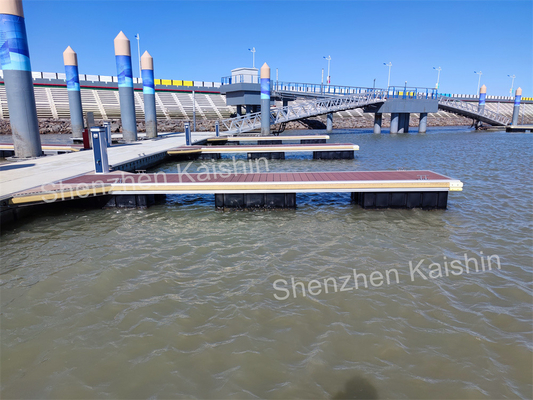 Safe Marine Aluminum Gangways Floating Dock Ramp Floating Platform