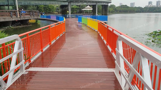 Marine Aluminum Floating Dock Marine Floating Pontoon Yacht Pier