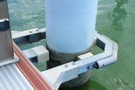 Sea Aluminum Pile Guide Dock Anti Corrosion For Floating Bridge Pile Cap Floating Pontoon Dock