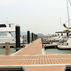 Customizable Aluminum Alloy Floating Dock Pontoon Long Lasting For Marina