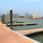 Customizable Aluminum Alloy Floating Dock Pontoon Long Lasting For Marina