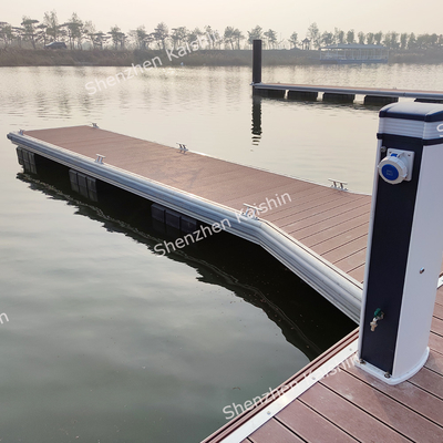 Hochwertige Aluminium-Schwimmbäume Yachtboot Schwimmbad für Marine- und Wasserprojekte