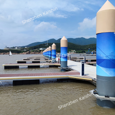 Individuell angepasste schwimmende Pontoon-Portable Marine Aluminiumdocks für schwere Marina-Projekte