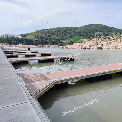 Anpassbar Marina Finger Dock Marine schwimmendes Ponton Yacht Boot Schwimmbrücke Nutzung