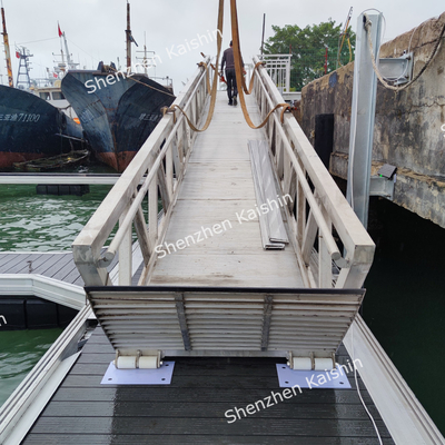 Haltbare Marine-Aluminium-Stege für Schwimmdock, Boot, Yacht, Schwimmponton-Einsatz