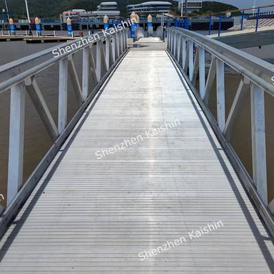 Hochkorrosionsbeständige Aluminiumlegierung Gangway-Rampe für Marina-Dock-Schwimmponton
