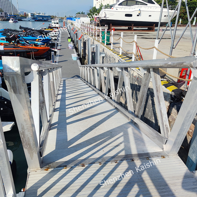 6061 T6 Aluminium Gangway-Rampe für schwimmende Bootsstege