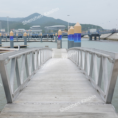 Marine Aluminium Gangway mit 1,1 m Handrail 400 kg Tragfähigkeit