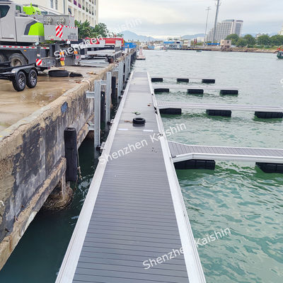 Handelsfinger-Aluminiumschwimmdock-Ponton Marine-HDPE Pier