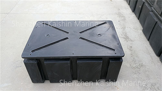Umweltfreundliche schwarze LLDPE-Schwimmkörper für Schwimmdocks, Pontons, Yachten und Boote