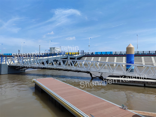 Langlebige Aluminium-Floating Pontoon Gehweg für Marina Docks Yacht Club Floating Dock