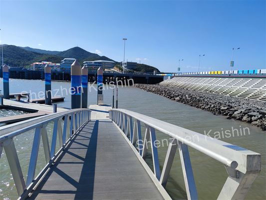 Hoch korrosionsbeständige Aluminium-Gangway-Rampe für Marine Floating Dock Floating Pontoon