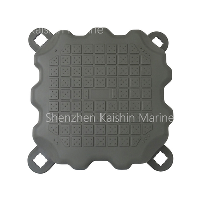 Blaue, tragbare schwimmende Plattform für Yachtboote, Jet-Ski-Floating Dock, HDPE-Würfel