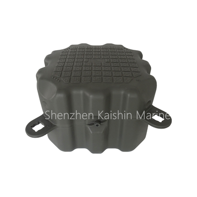 Graue modulare Schwimmstruktur Tragbare HDPE-Schwimmwürfel Marine Jet-Ski-Docks