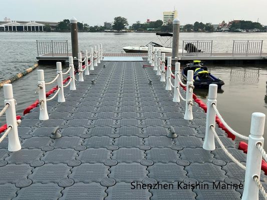 HDPE-modulare schwimmende Dockwürfel mit Werkzeugfreier Montage und korrosionsbeständiger Ausmaß 500 X 500 X 400 mm