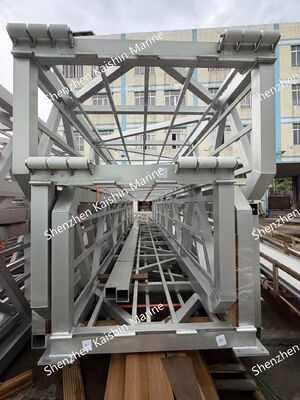 Marine Aluminium Gangway mit Ladekapazität von 400 kg/m2, Lebensdauer von 15-20 Jahren und Rutschsicherung für das schwimmende Dock