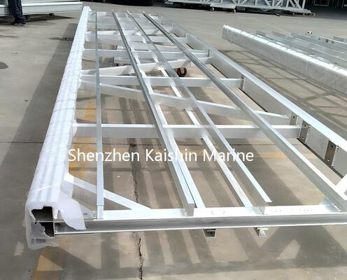 Korrosionsbeständig, langlebig, wartungsarm, Aluminium-Floating Dock mit Wpc-Deck
